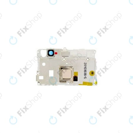 Huawei P9 Lite - Mittlere Abdeckung + Fingerabdrucksensor (Gold) - 02350TMJ Genuine Service Pack