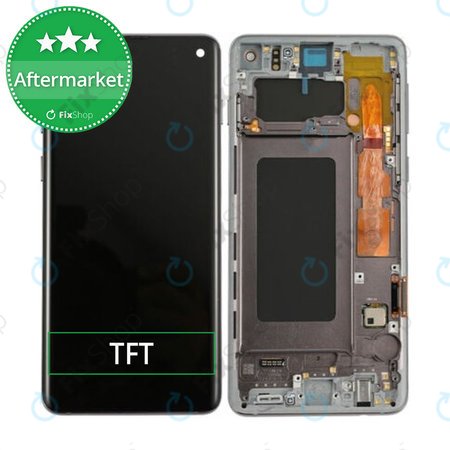 Samsung Galaxy S10 5G G977B - LCD Display + Touchscreen Front Glas + Rahmen TFT