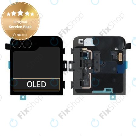 Samsung Galaxy Z Flip 7 FE F761B - LCD Display + Touchscreen Front Glas (Sub) - GH97-30985A Genuine Service Pack