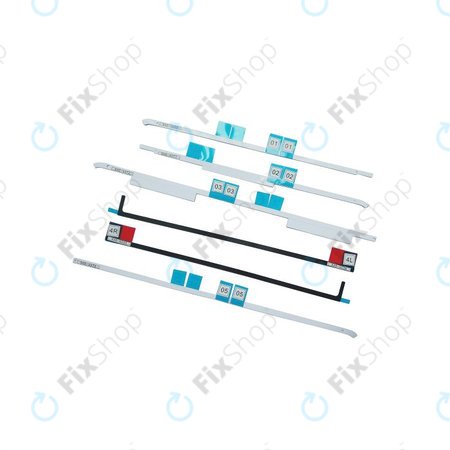 Apple iMac 27" A1419 (Late 2012 - Mid 2017), A2115 (2019 - 2020) - LCD Display Klebestreifen Sticker Set (Adhesive)