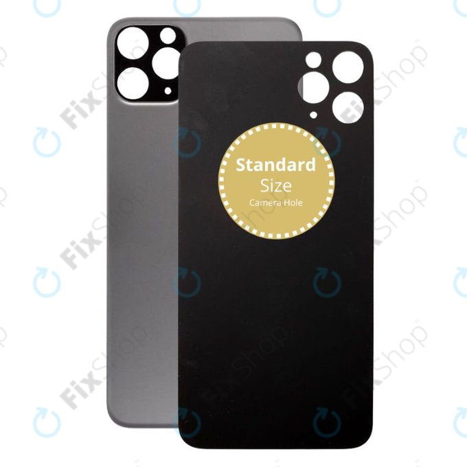 Apple iPhone 11 Pro - Backcover Glas (Space Gray)
