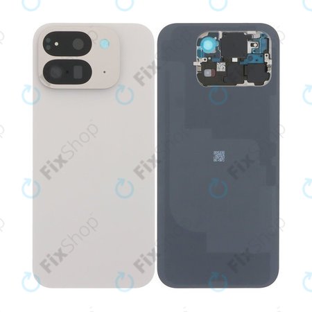 Google Pixel 9 Pro Fold - Akkudeckel Komplett (Porcelain)