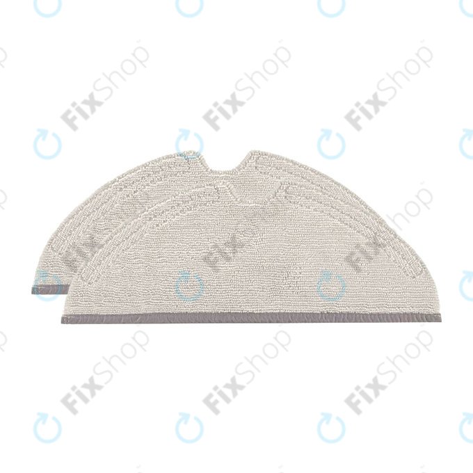 Xiaomi Roborock S5-series, S6-series, Q5-series, Q7-series, Q8 Max-series, E-series, Xiaowa E2, E3 - Wischtuch (Mikrofaser) - 2Stk.