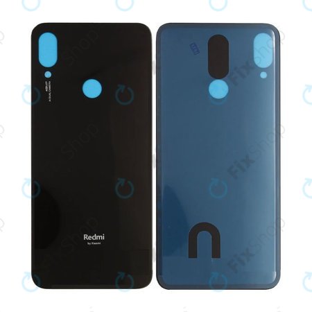 Xiaomi Redmi Note 7 - Akkudeckel (Black) - 5540453000A7 Genuine Service Pack