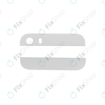 Apple iPhone 5S - Hintere Leiste Schienen (Silber)