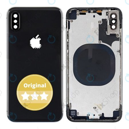 Apple iPhone X - Backcover (Space Grey) Original