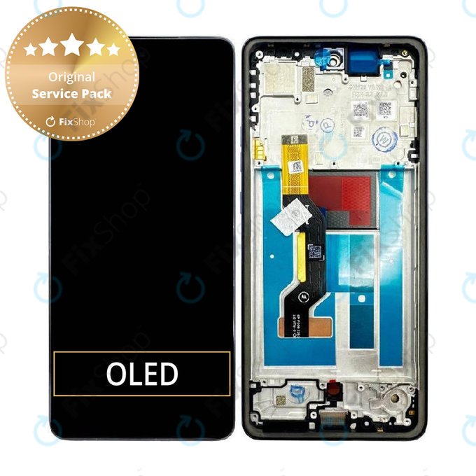 Display für Motorola Moto G86 5G, Touchscreen-Glas mit Rahmen, Spellbound, 5D68C30474, Genuine Service Pack