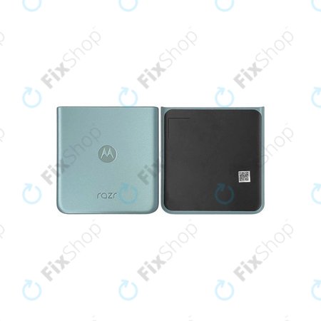 Motorola Razr 40 Ultra - Akkudeckel (Glacier Blue) - SL98D65404 Genuine Service Pack