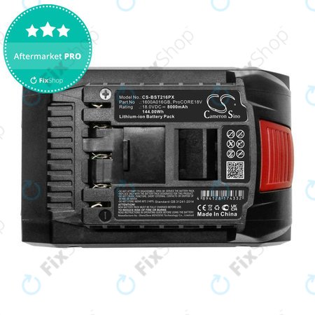 Akku batterie für Bosch Gbh, Gcv, Gks, Gts 18V, 8000mAh, Li-Ion, 18V, ProCORE18V, HQ