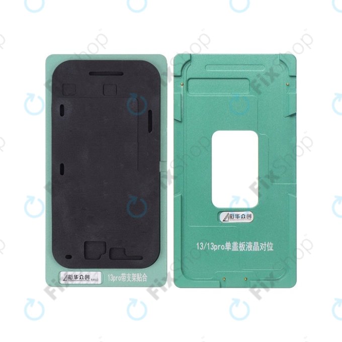 XHZC - Laminier-Ausrichtungsform ohne Blendenrahmen für Apple iPhone 13