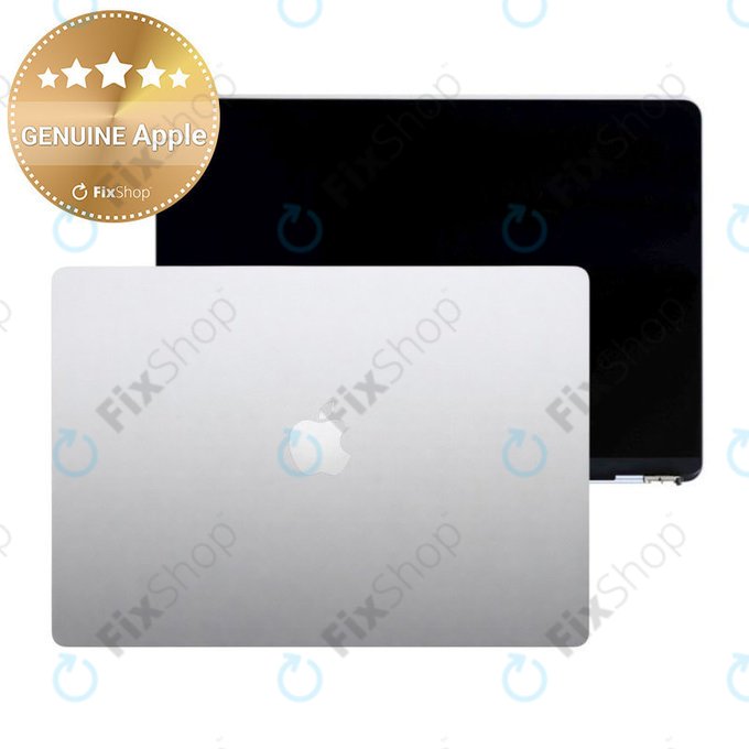 LCD-Display für MacBook Air 13", A3240 (2025), mit Frontglas und Deckel, Silver, 661-50103, Genuine Apple