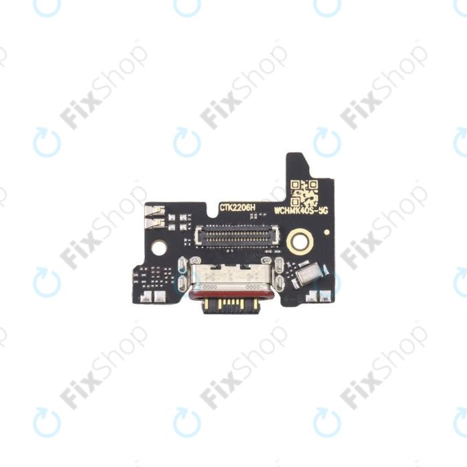 Xiaomi Poco F4 5G 22021211RG, 22021211RI - Ladeanschluss PCB Platine