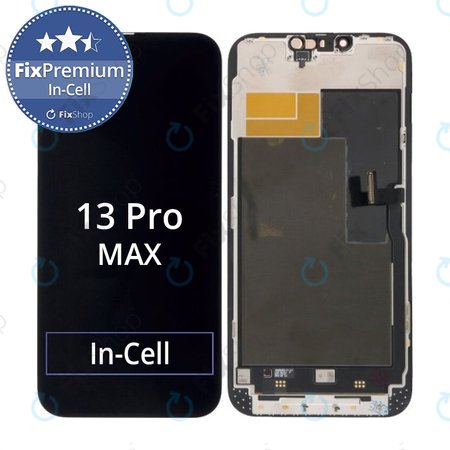 Apple iPhone 13 Pro Max - LCD Display + Touchscreen Front Glas + Rahmen In-Cell FixPremium