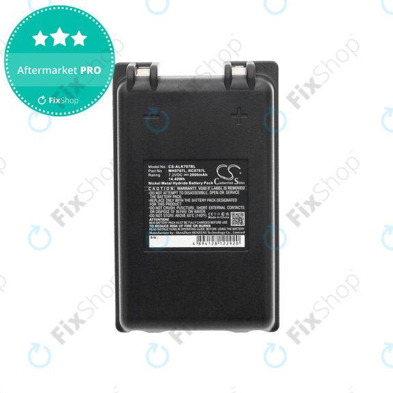 Akku batterie für Autec FUA10, UTX97 Transmitter, 2000mAh, Ni-MH, 7.2V, MH0707L, HQ