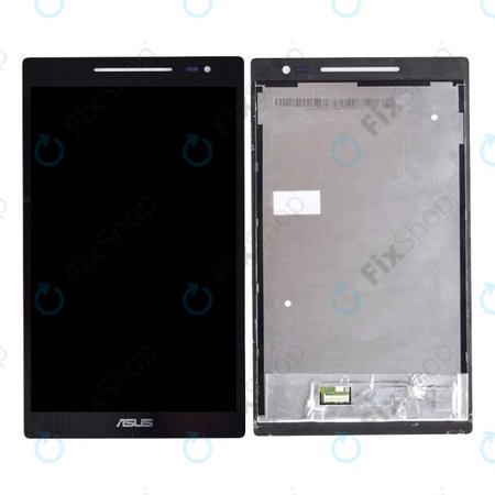 Asus ZenPad 8 Z380C, Z7380CX - LCD Display + Touchscreen Front Glas (Black) TFT