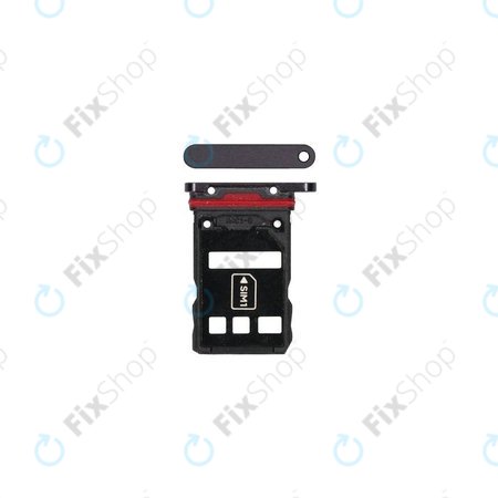 Huawei P30 Pro - SIM Steckplatz Slot (Black) - 51661LGC Genuine Service Pack