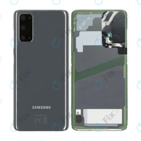 Samsung Galaxy S20 G980F - Akkudeckel (Cosmic Grey) - GH82-22068A, GH82-21576A Genuine Service Pack