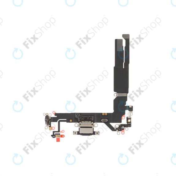 Apple iPhone 17 - Ladestecker Ladebuchse + Flex Kabel (Black)