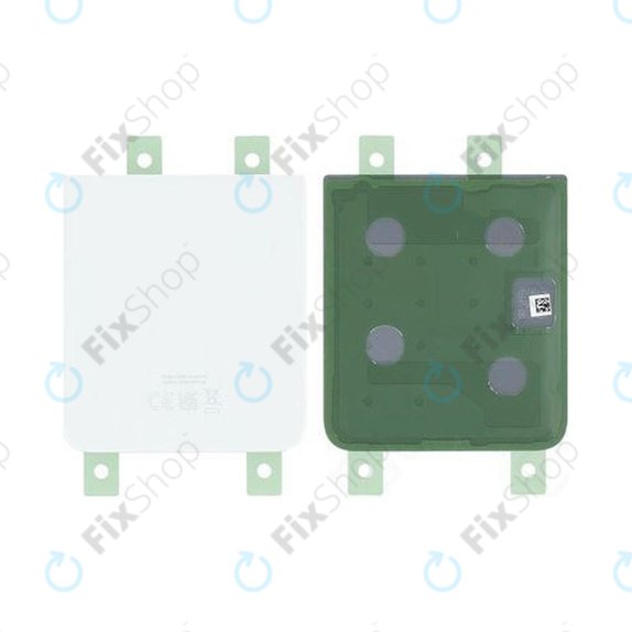 Samsung Galaxy Z Flip 4 F721B - Akkudeckel B/G (White) - GH82-29654F Genuine Service Pack
