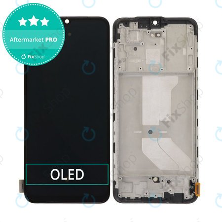 Vivo Y55 - LCD Display + Touchscreen Front Glas + Rahmen (Starlight Black) OLED