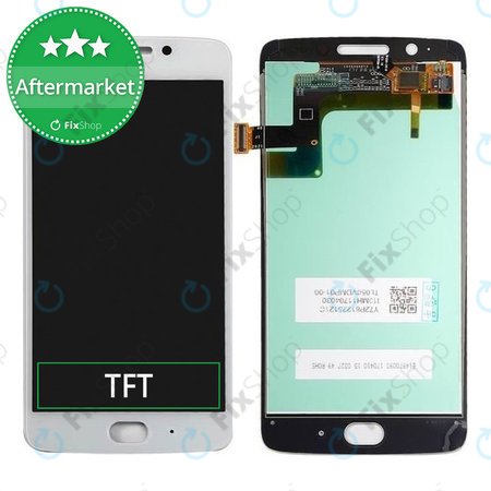 Motorola Moto G5 XT1676 - LCD Display + Touchscreen Front Glas (White) TFT