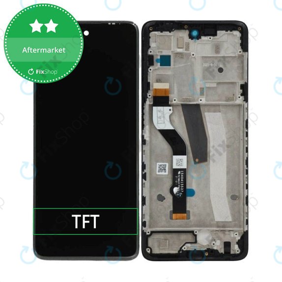 Motorola Moto G51 XT220 - LCD Display + Touchscreen Front Glas + Rahmen TFT