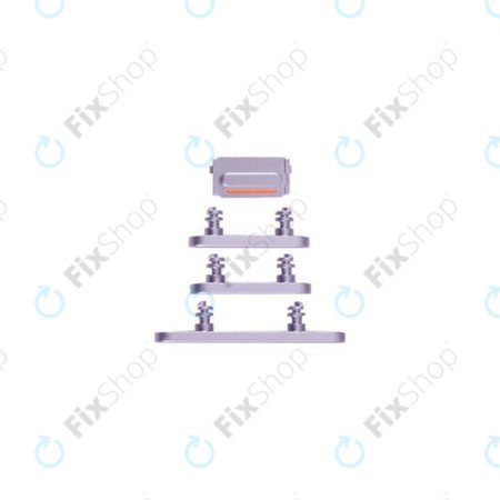 Apple iPhone 14 Pro - Seitentasten (Deep Purple)