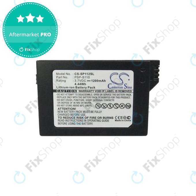 Sony Playstation Portable 2000 - Akku Batterie PSP-S110 1200mAh HQ