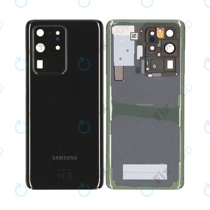 Samsung Galaxy S20 Ultra G988F - Akkudeckel (Cosmic Black) - GH82-22217A Genuine Service Pack