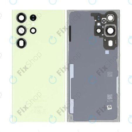Samsung Galaxy S23 Ultra S918B - Akkudeckel (Lime) - GH82-30400H Genuine Service Pack