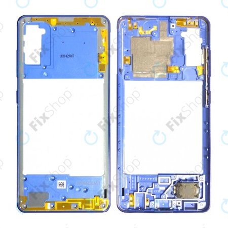 Samsung Galaxy A41 A415F - Mittlerer Rahmen (Prism Crush Blue) - GH98-45511D Genuine Service Pack