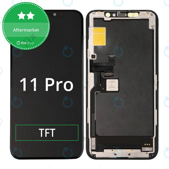 Display In-Cell HD+ für iPhone 11 Pro, Touchscreen-Glas mit Rahmen