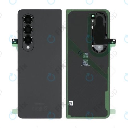 Samsung Galaxy Z Fold 4 F936B - Akkudeckel (Phantom Black) - GH82-29254A Genuine Service Pack