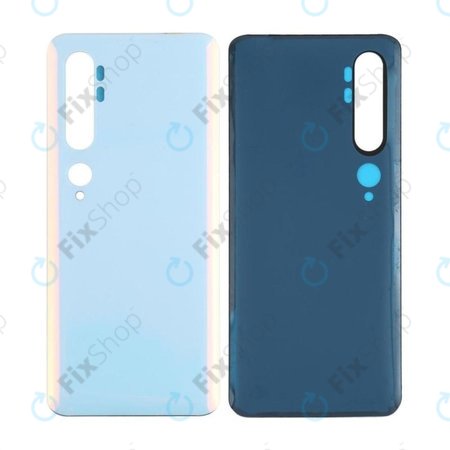 Xiaomi Mi Note 10, Mi Note 10 Pro - Akkudeckel (Glacier White)