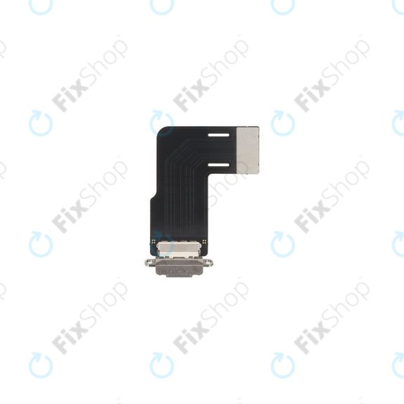 Apple iPad Air 11 (2024, 2025) - Ladestecker Ladebuchse + Flex kabel (Space Gray)