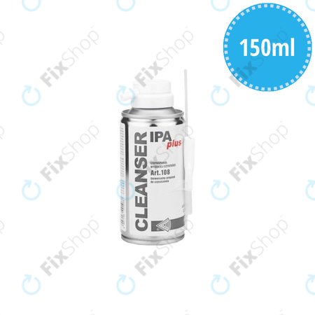 Cleanser IPA Plus - Reinigungsspray mit Pinsel - Isopropanol 100% - (150ml)