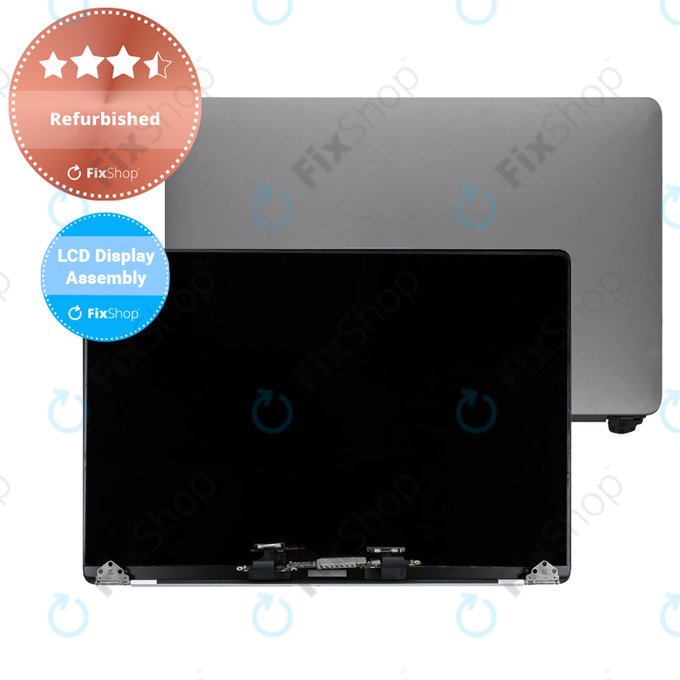 Apple MacBook Pro 13" A2289 (2020) - LCD Display + Frontglas + Abdeckung (Space Gray) Refurbished