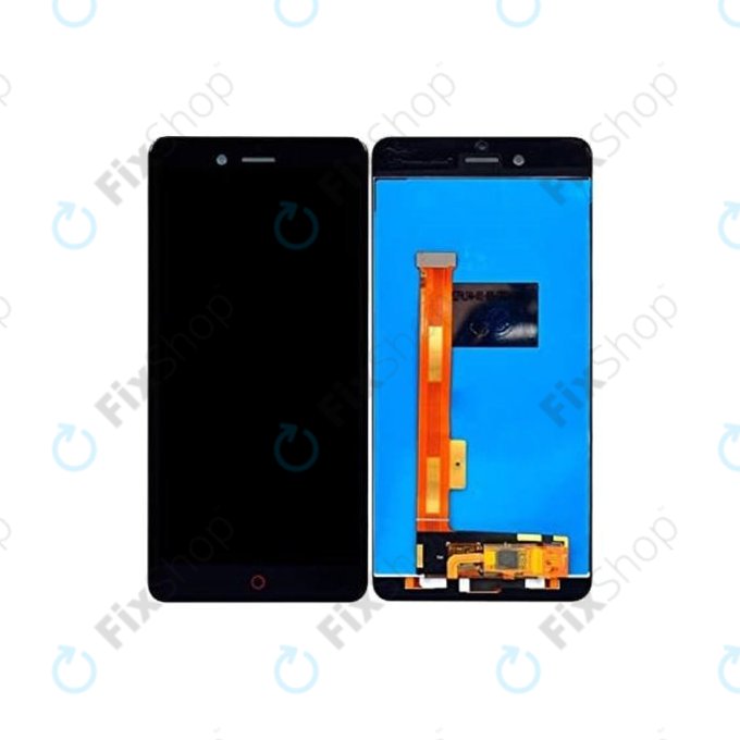 Nubia Z17 mini - LCD Display + Touchscreen Front Glas (Black) TFT