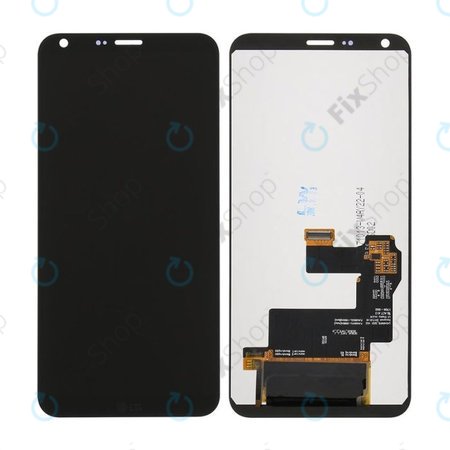 LG Q6 M700N - LCD Display + Touchscreen front Glas + Rahmen (Gold)