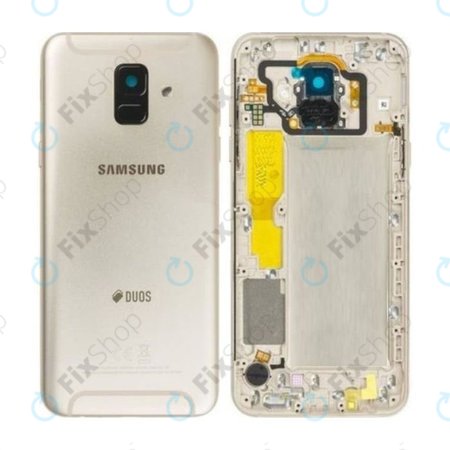 Samsung Galaxy A6 A600 (2018) - Akkudeckel (Gold) - GH82-16423D Genuine Service Pack