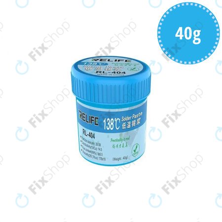 Relife RL-404 - Lötpaste 138°C (40g)