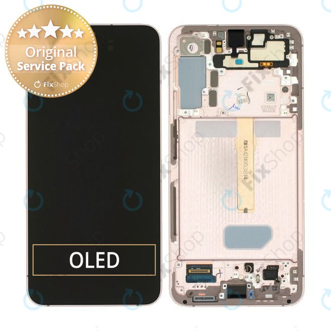 Samsung Galaxy S22 Plus S906B - LCD Display + Touch Screen + Frame (Violet) - GH82-27500F, GH82-27501F Genuine Service Pack