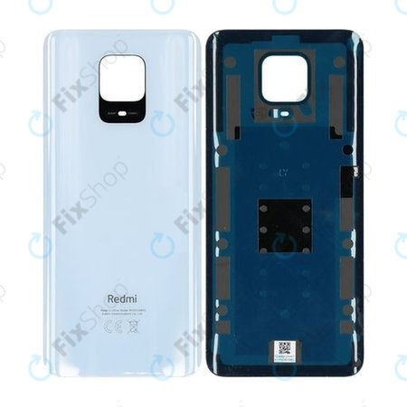 Xiaomi Redmi Note 9 Pro - Akkudeckel (Glacier White) - 55050000751Q Genuine Service Pack
