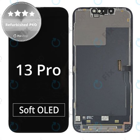 Apple iPhone 13 Pro - LCD Display + Touchscreen Front Glas + Rahmen Refurbished PRO