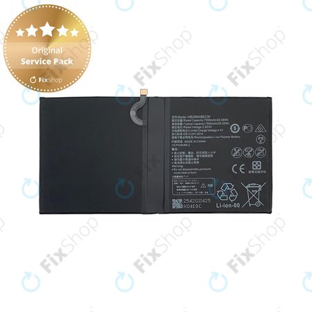 Huawei MediaPad M5 10.8, M5 Lite 10.1 - Akku Batterie HB2994I8ECW 7500mAh - Genuine Service Pack