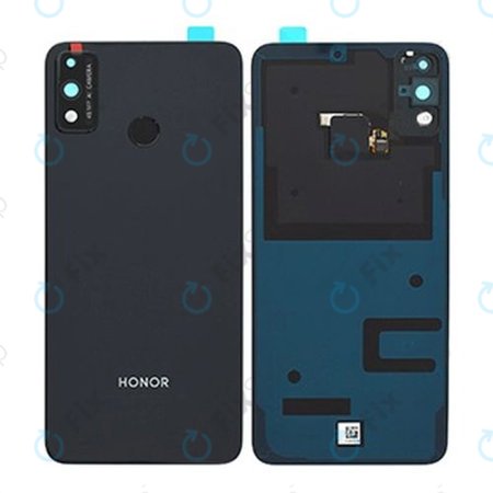 Huawei Honor 9X Lite - Akkudeckel (Midnight Black) - 02353QJU Genuine Service Pack