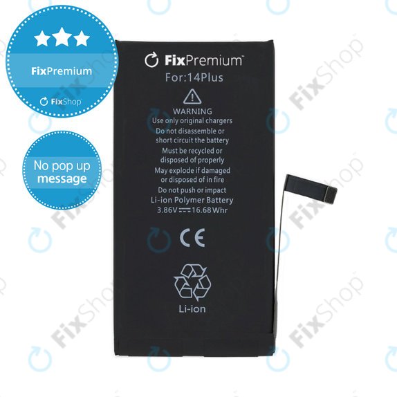 Akku Batterie für iPhone 14 Plus, 4325mAh, DIAGNOSTIC