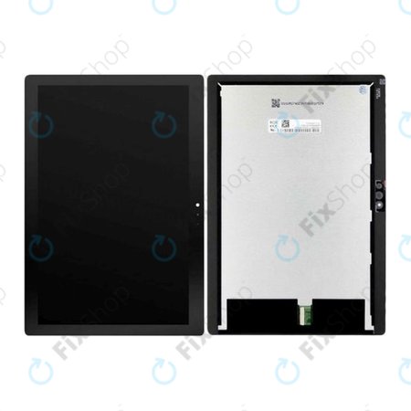 Lenovo Tab M10 TB-X605FC, TB-X605LC - LCD Display + Touchscreen Front Glas (Black) TFT
