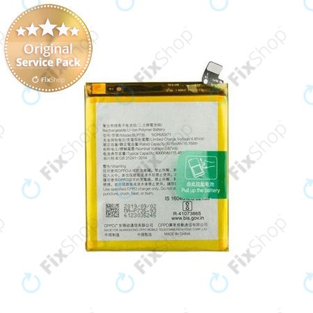 Oppo Reno 2 - Akku Batterie BLP735 4000mAh - O-4902822 Genuine Service Pack