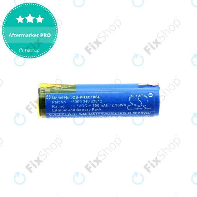 Akku batterie für Oral-B Genius X, Philips HX6100 Series, 800mAh, Li-Ion, 3.7V, 3000 040 83812, HQ